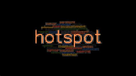 hotspot synonym|Iba pa.